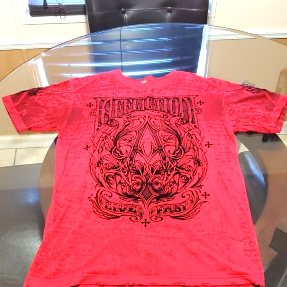 Mens affliction T-shirt